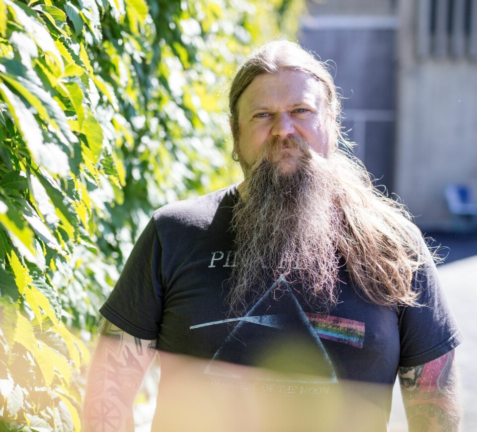 Ivar Bjørnson fra bandet Enslaved inntar den nye vikingfestivalen Midgardsblot i Horten i kveld – da med soloprosjektet Bardspec. FOTO: AUDUN BRAASTAD/ NTB SCANPIX Ivar Bjørnson fra bandet Enslaved inntar den nye vikingfestivalen Midgardsblot i Horten i kveld – da med soloprosjektet Bardspec. FOTO: AUDUN BRAASTAD/ NTB SCANPIX
