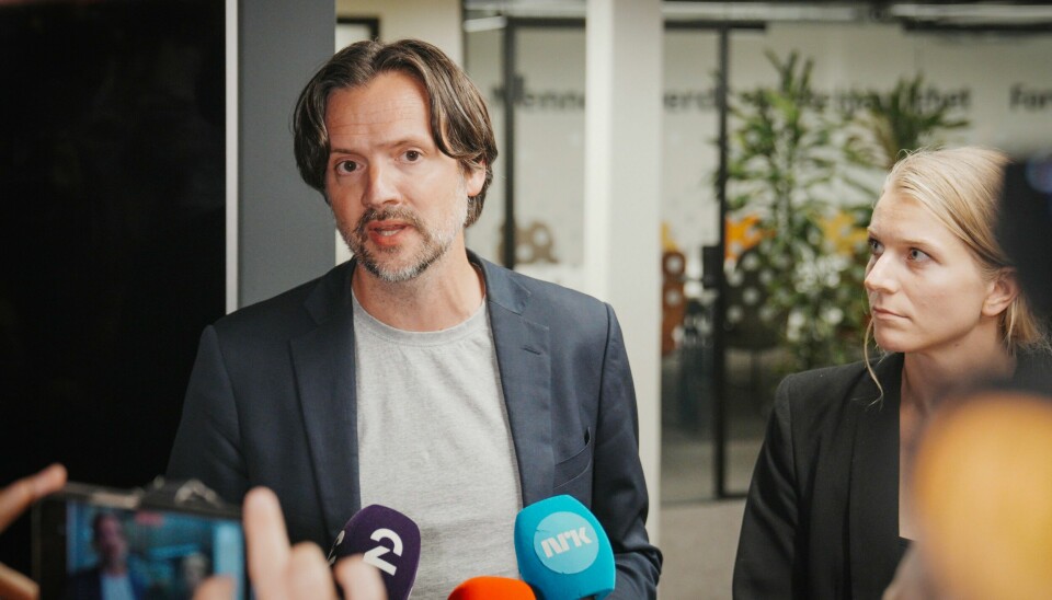 Fungerende KrF-leder Dag Inge Ulstein. Fungerende KrF-leder Dag Inge Ulstein.