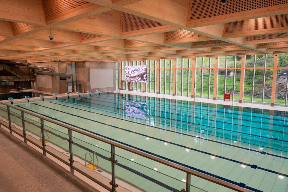 Tøyenbadet åpnes i slutten av året. Prislappen ligger på rundt 2,4 milliarder kroner. Tøyenbadet åpnes i slutten av året. Prislappen ligger på rundt 2,4 milliarder kroner. Foto: Terje Pedersen / NTB