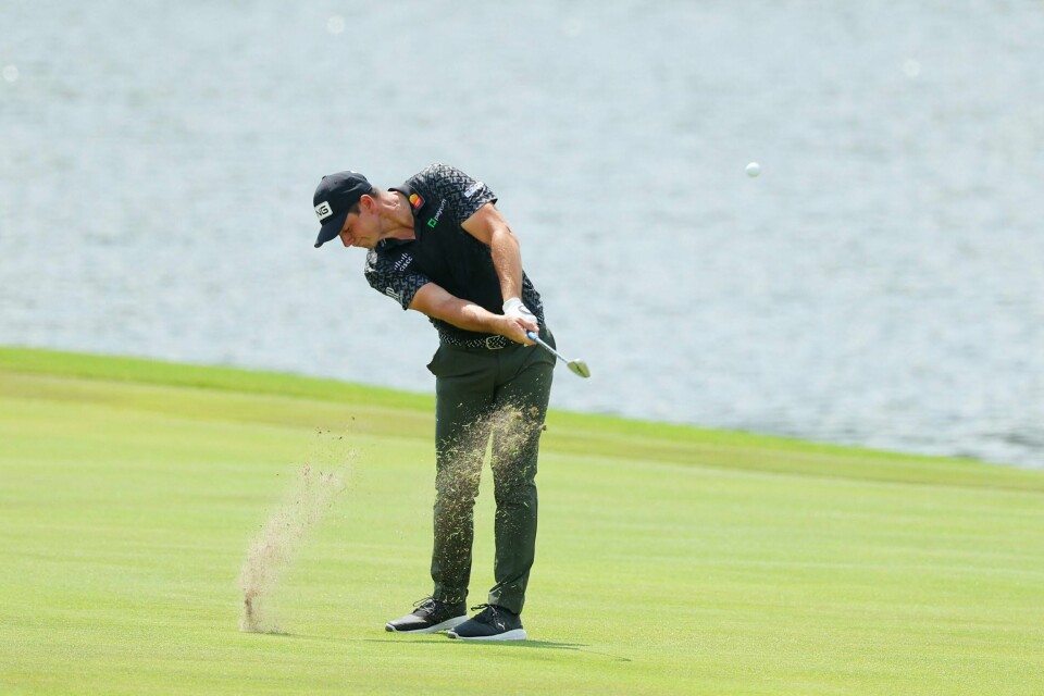Viktor Hovland leverte en strålende runde lørdag, og var suverent best av samtlige Viktor Hovland leverte en strålende runde lørdag, og var suverent best av samtlige