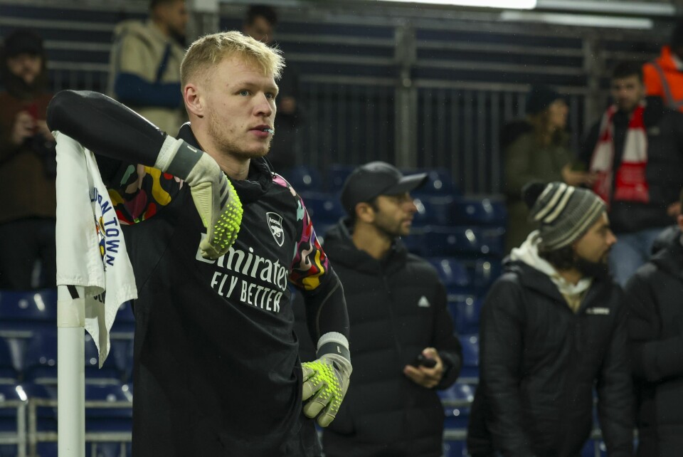 Aaron Ramsdale er ferdig i Arsenal. Aaron Ramsdale er ferdig i Arsenal. Foto: Ian Walton / AP / NTB