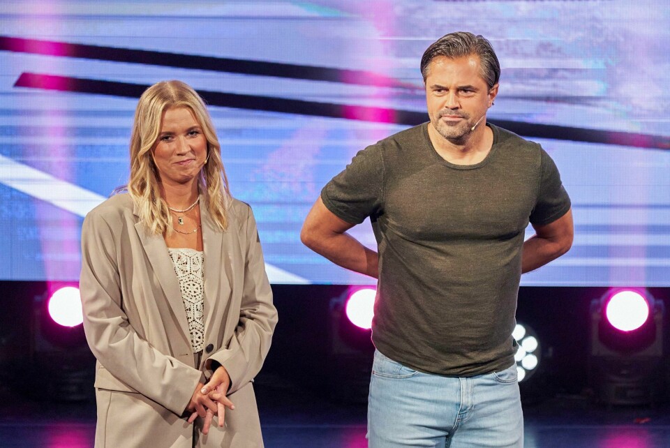 Jan-Henrik Børslid har svart på kritikken fra flere TV 2-seere 2. påskedag. Her med Ida Moseng under TV 2s høstlansering i fjor. Jan-Henrik Børslid har svart på kritikken fra flere TV 2-seere 2. påskedag. Her med Ida Moseng under TV 2s høstlansering i fjor.Foto: Bjørnar Morønning / NTB