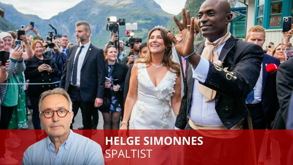 Det eksisterer ingen juridiske kontrakter mellom kongehuset og folket, men helgens fest i Geiranger ble et kontraktsbrudd av det alvorlige slaget, skriver vår spaltist Det eksisterer ingen juridiske kontrakter mellom kongehuset og folket, men helgens fest i Geiranger ble et kontraktsbrudd av det alvorlige slaget, skriver vår spaltist