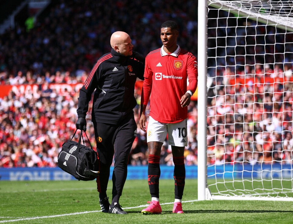 Marcus Rashfords skade var et skår i gleden for Manchester United inseieren over Everton Marcus Rashfords skade var et skår i gleden for Manchester United inseieren over Everton