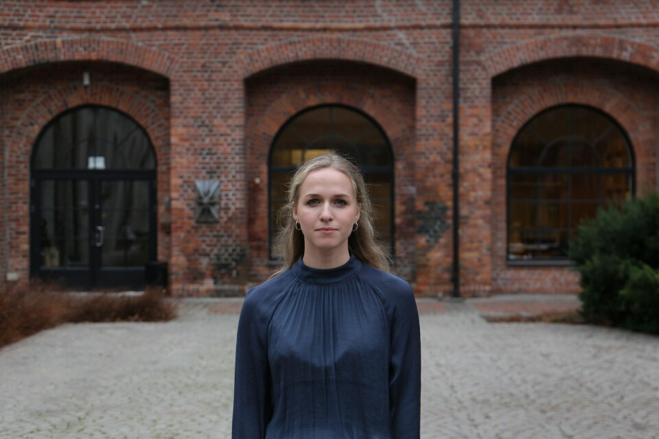 Ane Breivik, leder Unge Venstre. Ane Breivik, leder Unge Venstre.