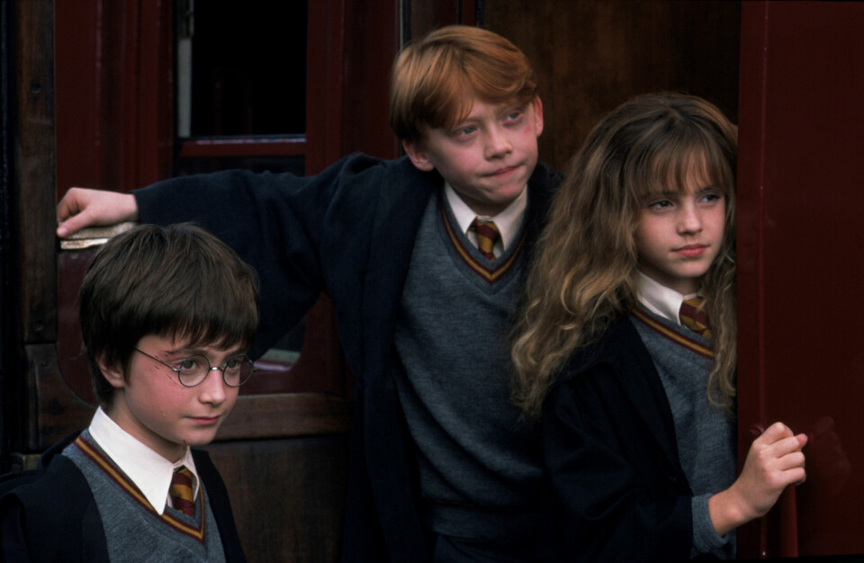 De åtte Harry Potter-filmene spilte inn 7,7 milliarder dollar på kino. Nå kan de syv bøkene bli til syv sesonger nytt TV-drama, om alt går rette veien. Her er Harry Potter (Daniel Radcliffe) med følgesvennene Ronny (Rupert Grint) og Hermine (Emma Watson). Potter