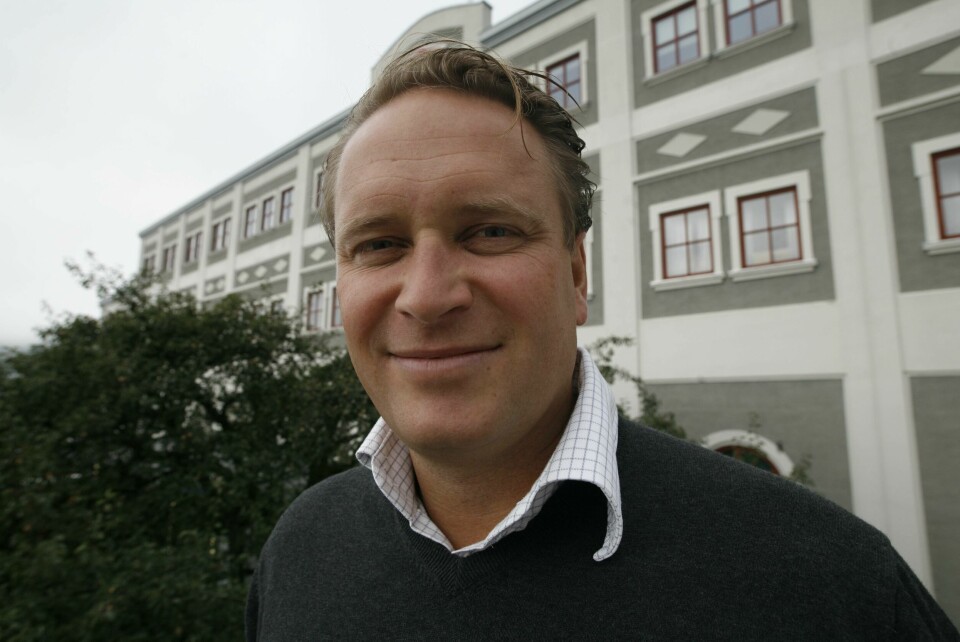 Administrerende direktør i Aass Bryggeri, Christian Aass. C Aass