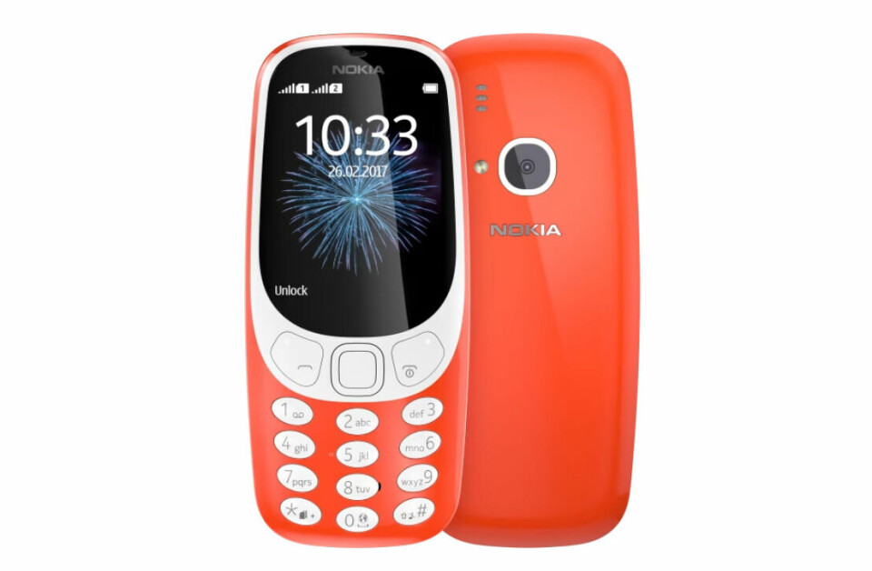 Klassikeren Nokia 3310 har kommet i en ny utgave med oppdatert design. Klassikeren Nokia 3310 har kommet i en ny utgave med oppdatert design.