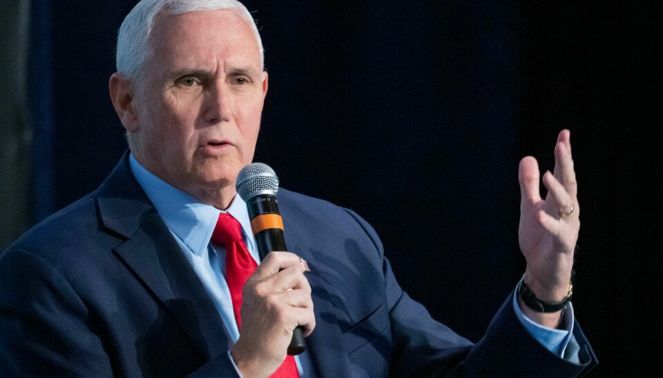 USAs tidligere visepresident Mike Pence vil vitne for en føderal storjury i spesialetterforsker Jack Smiths etterforskning av Kongress-stormingen i januar 2021. USAs tidligere visepresident Mike Pence vil vitne for en føderal storjury i spesialetterforsker Jack Smiths etterforskning av Kongress-stormingen i januar 2021. Foto: Alex Brandon / AP / NTB