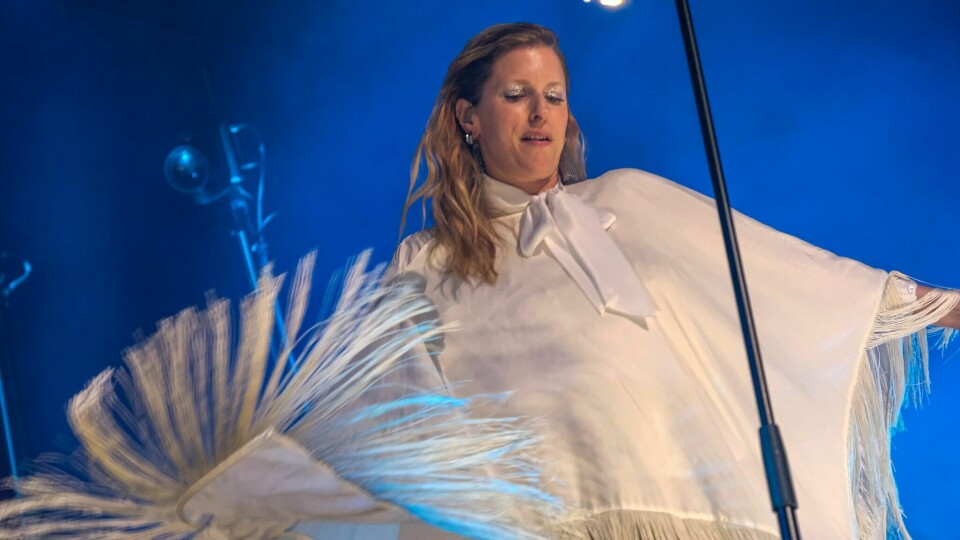 Susanne Sundfør topper Øya-plakaten, her fra konserten med Röyksopp tidligere i år. Röyksopp i Oslo Spektrum.