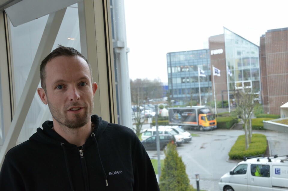 Knut Arve Johnsen, vice president hardware i Easee, er sikker i sin sak: Laderen kommer ikke til å forandres. - Vi må bare dokumentere bedre, så er vi sikre på at dette ordner seg, sier han. Knut Arve Johnsen, vice president hardware i Easee