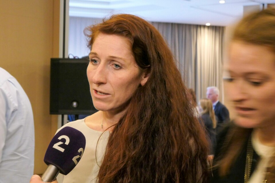 Lise Klaveness opplevde to nederlag på rad på Uefa-kongressen i Lisboa. Det ble verken styreplass i forbundet eller nordisk EM-vertskap. Fotballpresident Lise Klaveness var svært skuffet etter at Norden ikke ble foretrukket som arrangør av fotball-EM i 2025.Foto: Stian Johnsen / NTB