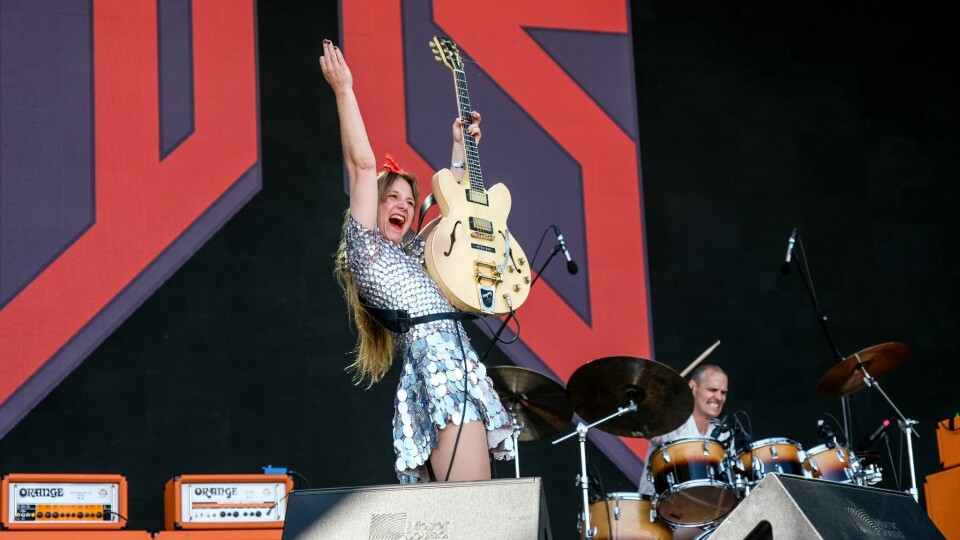 Hedvig Mollestad regjerer under Moldejazz. Tons of Rock