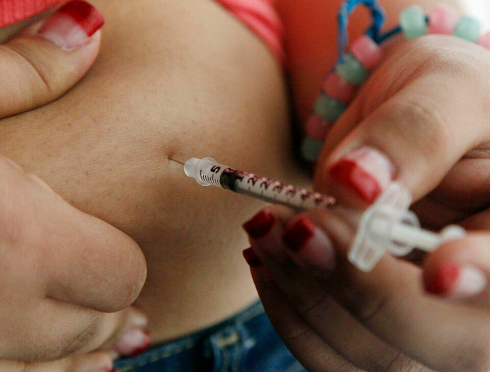 Å være diabetiker med sprøyteskrekk er ingen drøm. Men jeg hadde ikke noe valg – jeg måtte lære å sette dem selv, skriver Regine Folkman Rossnes. Illustrasjonsfoto. Diabetes, insulin, sprøyte