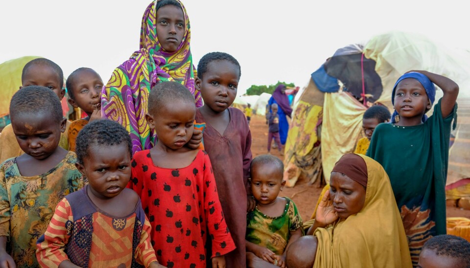 KrF reagerer sterkt på at Norges bistand til Afrika ble redusert i fjor. Partiet viser til at ni av ti barn sør for Sahara ikke mestrer selv enkel lesning og at det dør et menneske av sult hvert fjerde sekund. I Somalia (bildet) har tørke og sult krevd over 40.000 liv i år. KrF reagerer sterkt på at Norges bistand til Afrika ble redusert i fjor. Partiet viser til at ni av ti barn sør for Sahara ikke mestrer selv enkel lesning og at det dør et menneske av sult hvert fjerde sekund. I Somalia (bildet) har tørke og sult krevd over 40.000 liv i år. Foto: AP / NTB