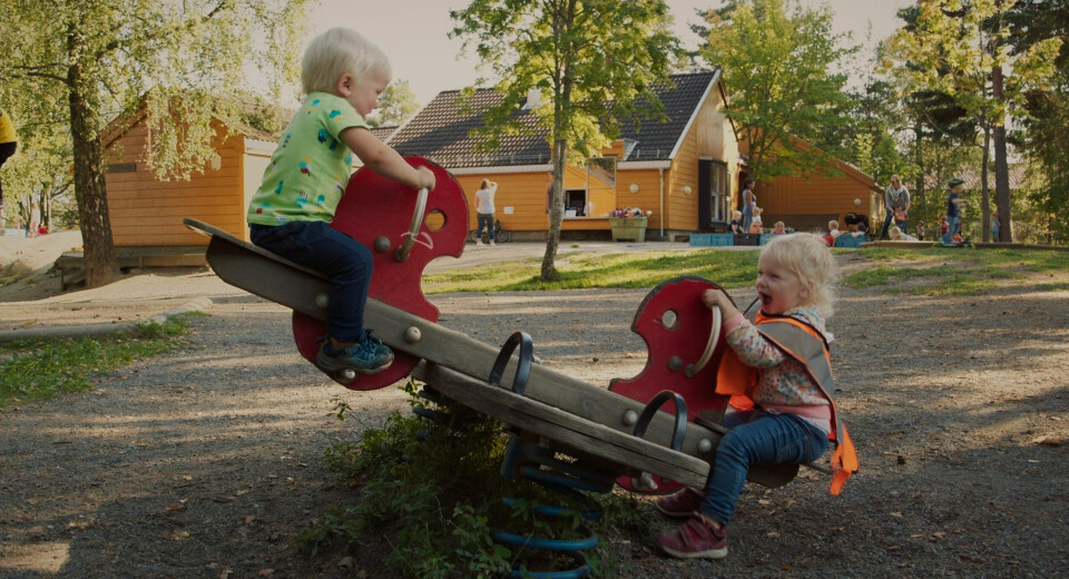 Utvikling gjennom lek er viktig. Bildet er gjengitt med tillatelse. (Foto: Sant & Usant) Utvikling gjennom lek er viktig. Bildet er gjengitt med tillatelse. (Foto: Sant & Usant)