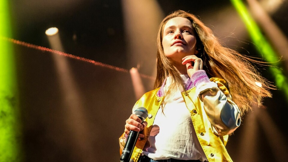 Sigrid, OverOslo 2022. Sigrid, OverOslo 2022.