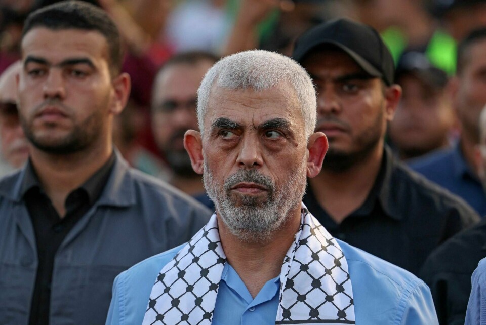 Yahya Sinwar, her fra Gaza by i oktober 2022. Yahya Sinwar, her fra Gaza by i oktober 2022.