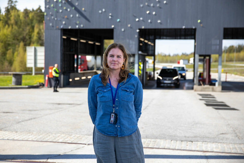 Karin Tanderø Schaug, leder i Norsk Tollerforbund, er bekymret for Norges muligheter til å stanse ulovlige varer på grensa. Karin Tanderø Schaug, leder i Norsk Tollerforbund, er bekymret for Norges muligheter til å stanse ulovlige varer på grensa.