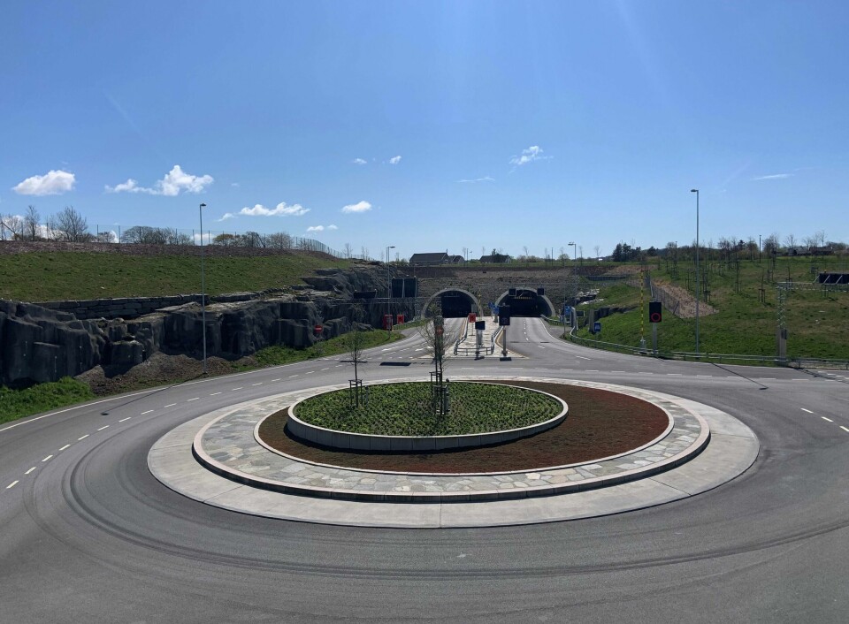 Fotgjengeren som gikk på motorveien opplyste til politiet at han hadde tenkt seg til Hundvåg. Kanskje via Hundvågtunnelen? Illustrasjonsfoto.