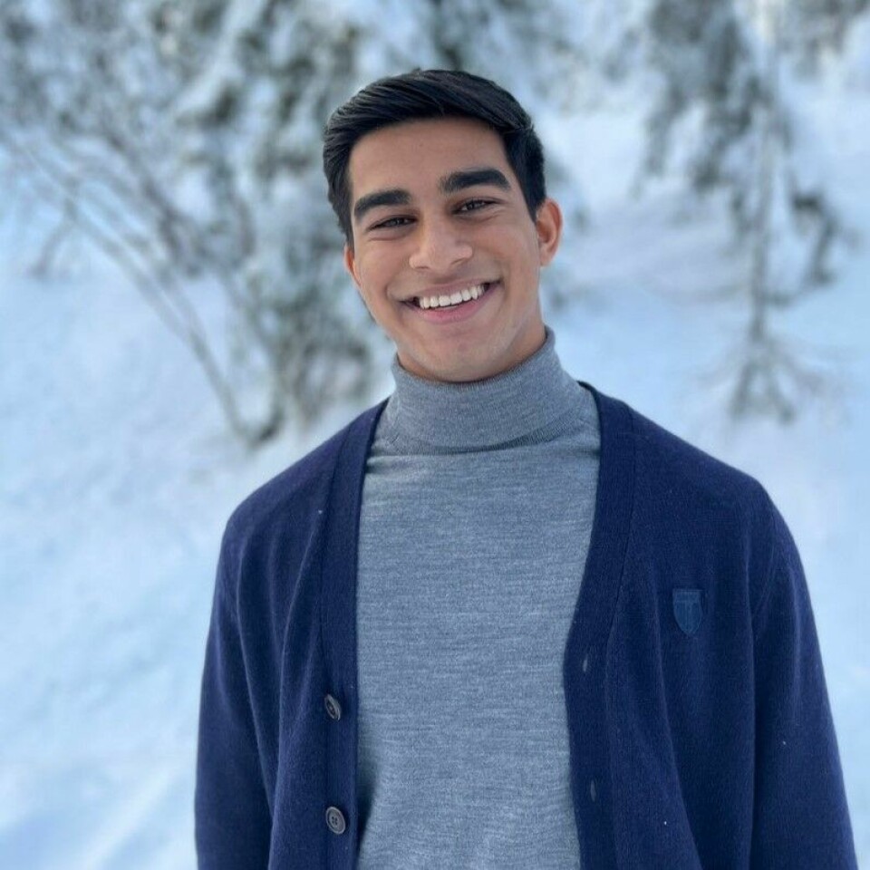 Ashish Kumar Bhargava er sentralstyremedlem i Senterungdommen. Ashish Kumar Bhargava er sentralstyremedlem i Senterungdommen.
