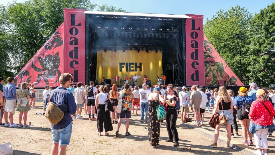 Fra konserten med Fieh på Loaded. Fieh