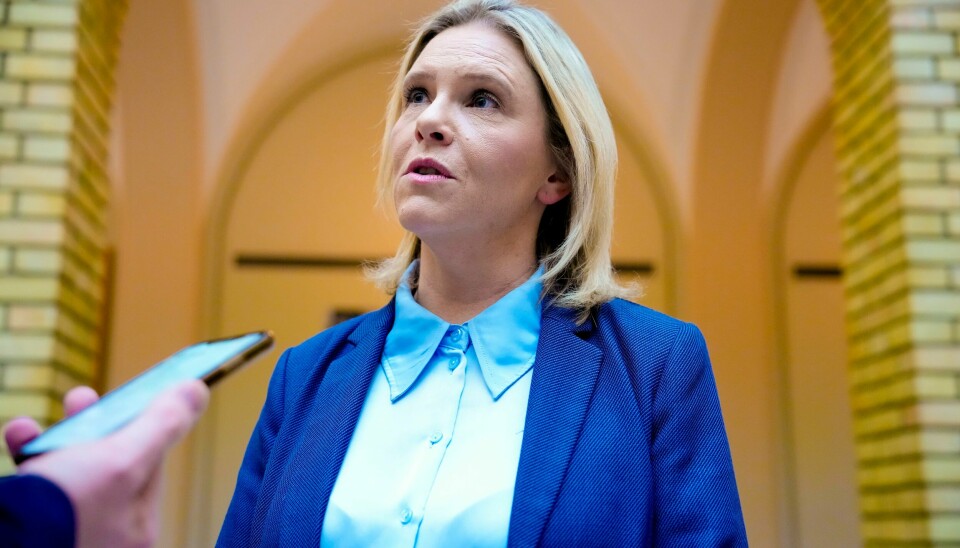 Sylvi Listhaug (Frp) er ikke imponert over statsbudsjettet. Sylvi Listhaug (Frp) på Stortinget etter møtet om kraftsituasjonen.Foto: Beate Oma Dahle / NTB