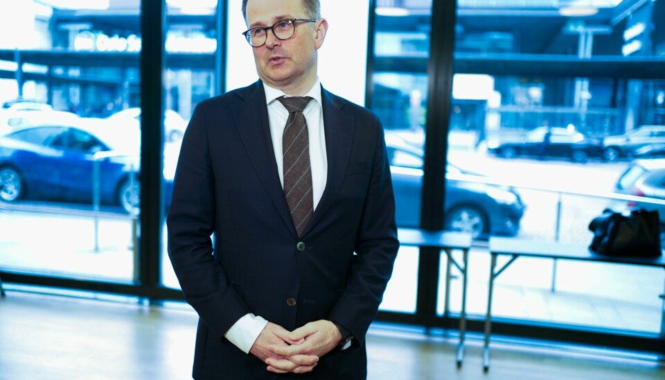 Riksmekler Mats Wilhelm Ruland under frontfagsmeklingen. Riksmekler Mats Wilhelm Ruland under frontfagsmeklingen. Foto: Terje Pedersen / NTB