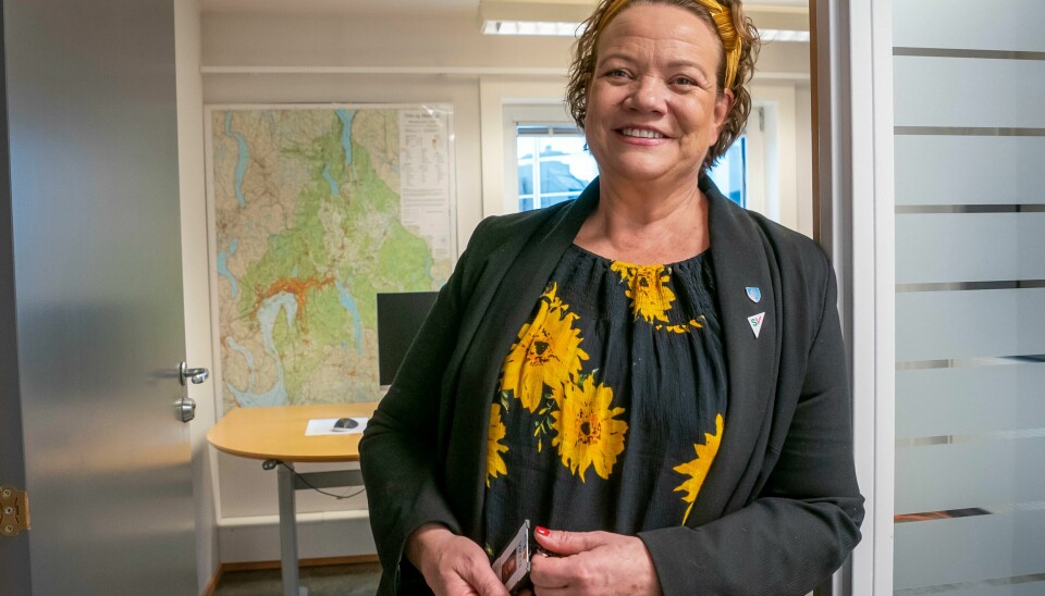 Camilla Sørensen Eidsvold (SV) leder reglementskomiteen, som står bak forslaget som onsdag skal diskuteres i fylkestinget. Camilla Sørensen Eidsvold (SV) leder reglementskomiteen, som står bak forslaget som onsdag skal diskuteres i fylkestinget.Foto: Heiko Junge / NTB