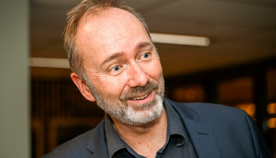 På det dramatiske representantskapsmøtet i Trondheim Ap onsdag kveld fikk Trond Giske flertall for alle sine forslag, sett bort fra ett, på delegater til nominasjonsmøtet. Trond Giske leder Nidaros Sosialdemokratisk Forum. Foto: Joakim Halvorsen / NTB