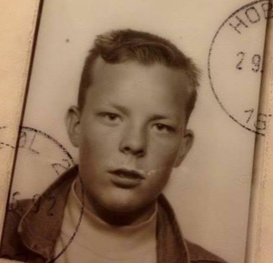 Eddy Lyshaug 15 år gammel. I en periode han selv beskriver å være på det aller verste. Eddy Lyshaug 15 år gammel. I en periode han selv beskriver å være på det aller verste.
