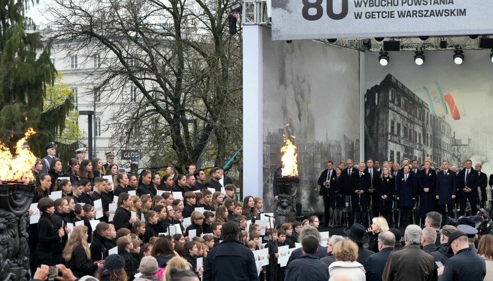 Flere møtte opp for å minnes ofrene for Warszawa-opprøret på 80 års markeringen i den polske hovedstaden onsdag ettermiddag. Flere møtte opp for å minnes ofrene for Warszawa-opprøret på 80 års markeringen i den polske hovedstaden onsdag ettermiddag. Foto: Czarek Skolowski / AP / NTB