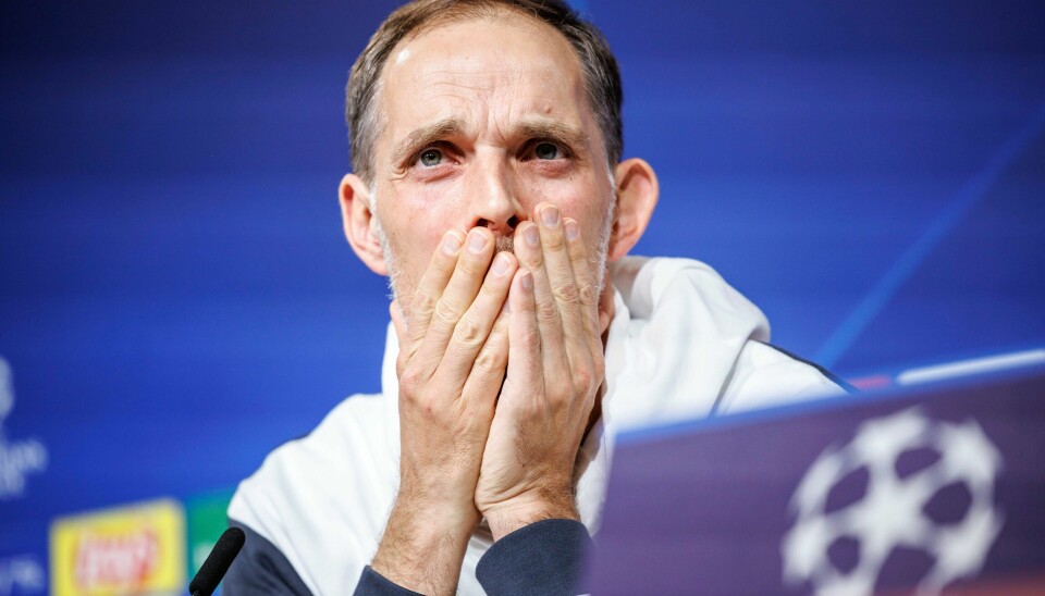 Thomas Tuchel levner ikke laget sitt noen store sjanser for å ta seg videre i Champions League. Thomas Tuchel levner ikke laget sitt noen store sjanser for å ta seg videre i Champions League. Foto: Matthias Balk / dpa via AP / NTB.