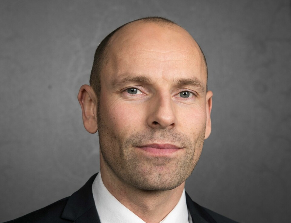 Jonas Kinge Bergland, her fra TV3s 30-årsjubileum i 2018. Bergland