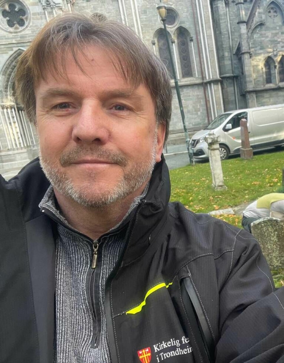 VURDERER: Avdelingsleder for gravplass i Trondheim kirkelige fellesråd, Gunnar Hansen, sier de vurderer å investere i anlegg for vannkremasjon. VURDERER: Avdelingsleder for gravplass i Trondheim kirkelige fellesråd, Gunnar Hansen, sier de vurderer å investere i anlegg for vannkremasjon.