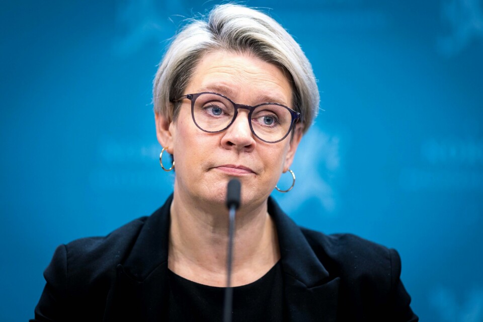 – Områderapporten viser at Norge trenger flere i jobb som bidrar til fellesskapet og opprettholde velferdssamfunnet, sier Marte Mjøs Persen. Torsdag skal arbeids- og inkluderingsminister Marte Mjøs Persen (Ap) drøfte pensjon med dei parlamentariske leiarane.Foto: Alf Simensen / NTB / NPK