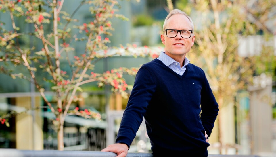 Sjeføkonom Kyrre Knudsen i Sparebank 1 SR-Bank Sjeføkonom i Sparebank 1 SR-Bank, Kyrre M. Knudsen, sier flere bør vurdere fastrente framover. - Spesielt om du har høy gjeld og er i etableringsfasen i livet. Han har gjort det selv.