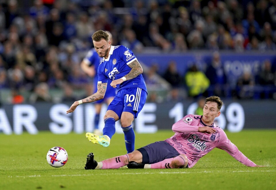 Everton og Leicester måtte dele poengene Everton og Leicester måtte dele poengene. Foto: Mike Egerton/PA via AP / NTB