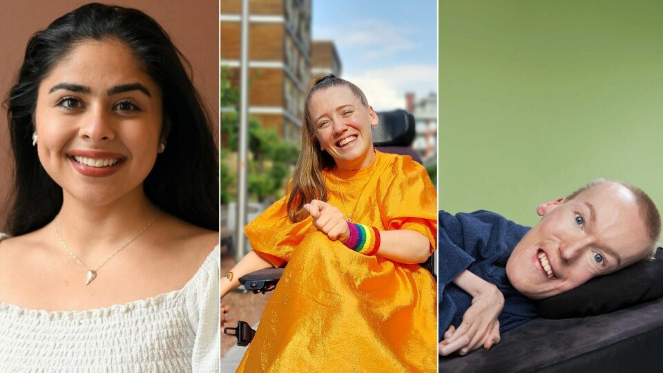 Kimiya Sajjadi, mangfaldskonsulent og CEO i Big Enough Global (t.v.), Ida Hauge Dignes, spesialrådgivar i Medvind Assistanse og Torstein Lerhol, avdelingsleiar i Medvind Assistanse. Kimiya Sajjadi, mangfaldskonsulent og CEO i Big Enough Global (t.v.), Ida Hauge Dignes, spesialrådgivar i Medvind Assistanse og Torstein Lerhol, avdelingsleiar i Medvind Assistanse.