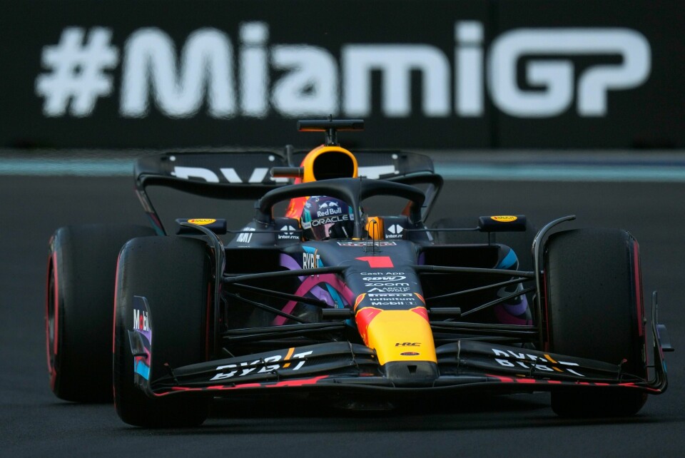 Formel 1-løpet i Miami kan bli et løp som avholdes om natten i framtiden. Formel 1-løpet i Miami kan bli et løp som avholdes om natten i framtiden. Foto: Rebecca Blackwell / AP / NTB