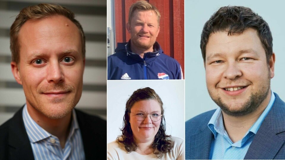 – Protestene mot Økern Torg handler ikke om at vi «ikke ønsker enn blokk foran oss», skriver f.v: Christoffer Fremstad, Viggo Anthonsen, Bjørg Augestad Ims og René Tangen Brorstrøm. F.v: Christoffer Fremstad – Aksjonsgruppa Stopp raseringa av Økern og FAU-representant ved Løren skoles FAU, Viggo Anthonsen – styreleder i Hasle-Løren IL, Bjørg Augestad Ims – leder for Løren skoles FAU og René Tangen Brorstrøm fra Aksjonsgruppa Stopp raseringa av Økern.