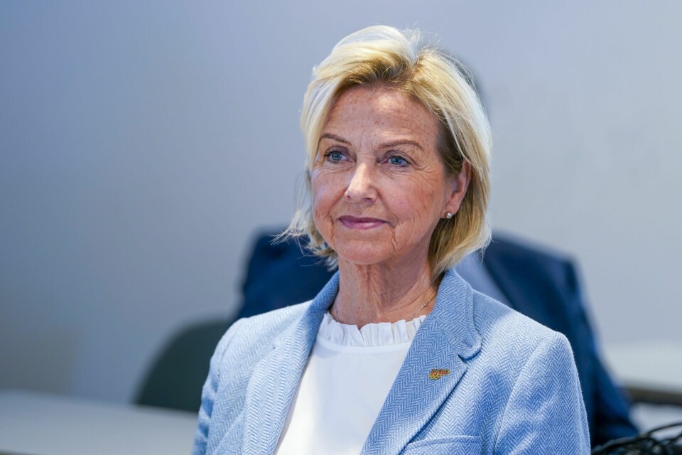 Berit Kjøll deltok i NRK-programmet Debatten mot kommentator Jan Petter Saltvedt. Nå tar NRK selvkritikk etter programmet. Idrettspresident Berit Kjøll mangler støtte fra et flertall av sine styrekollegaer i valgkampen.Foto: Terje Pedersen / NTB