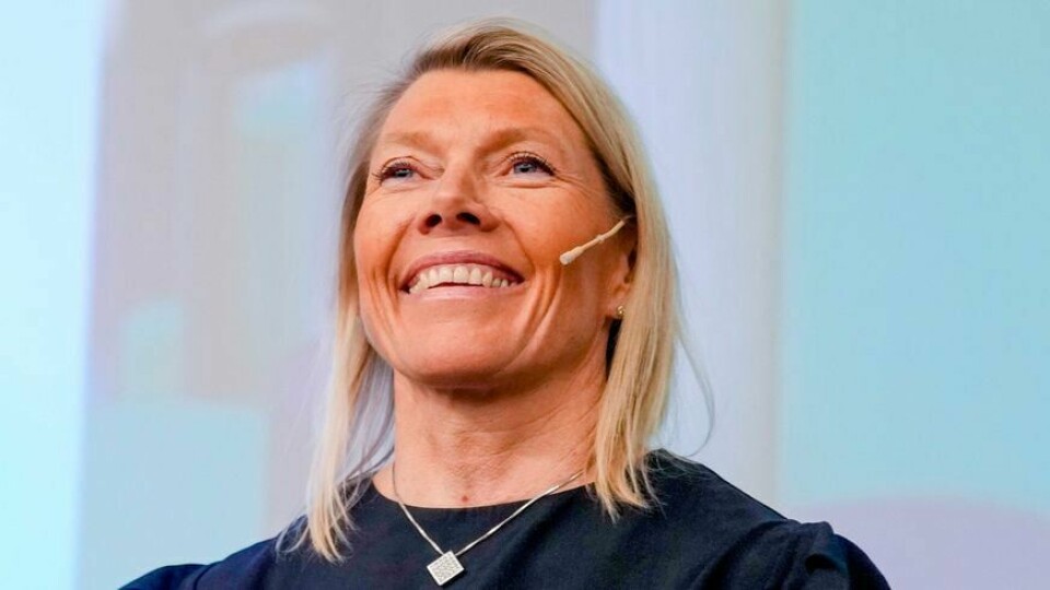 DNB-sjef Kjerstin Braathen. DNB-sjef Kjerstin Braathen sier at flere av bankens kunder nå ber om rådgivning. Bildet er fra april tidligere i år.