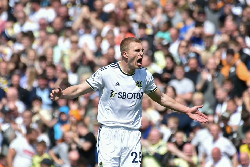 Rasmus Kristensen sikret ett poeng for Leeds mot Newcastle lørdag. Rasmus Kristensen ble helten for Leeds mot Newcastle lørdag. Foto: Rui Vieira / AP / NTB