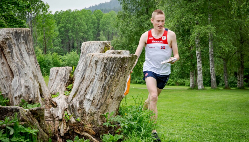 Elias Jonsson sikret norsk seier i Tiomila. Foto: Alf Simensen / NTB Elias Jonsson sikret norsk seier i Tiomila. Foto: Alf Simensen / NTB