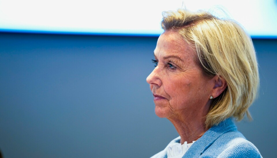 Sittende president Berit Kjøll sier hun har stø kurs mot idrettstinget. Sittende president Berit Kjøll sier hun har stø kurs mot idrettstinget.Foto: Terje Pedersen / NTB