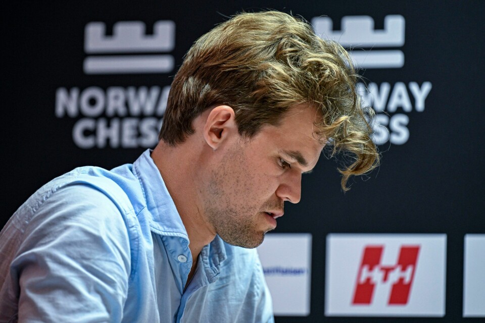 Magnus Carlsen under Norway Chess 2024. Magnus Carlsen skal til New York. Foto: Carina Johansen / NTB