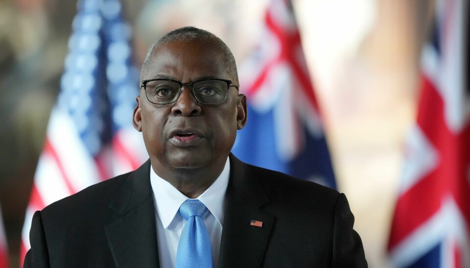 USAs forsvarsminister Lloyd Austin. USAs forsvarsminister Lloyd Austin ber Israel sørge for at Unifil kan operere trygt og sikkert. Foto: Kin Cheung / AP / NTB