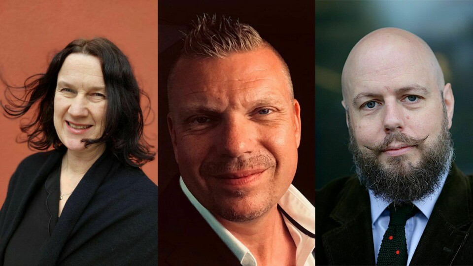 Prest Kristin Winlund, healer Arnt R. Sølsnes og humanetiker Didrik Søderlind møtes til debatt om helbredelse. Prest Kristin Winlund, healer Arnt R. Sølsnes og humanetiker Didrik Søderlind møtes til debatt om helbredelse.