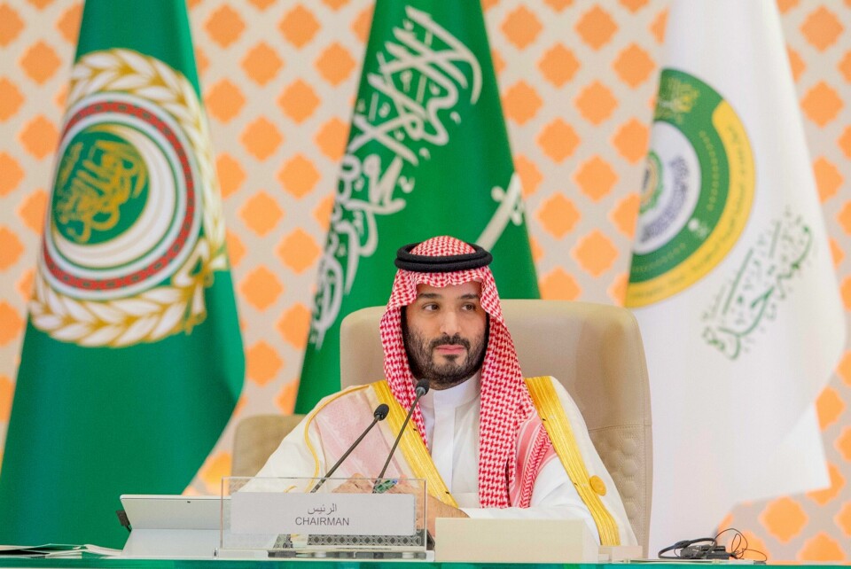 Saudi-Arabias de facto leder, kronprins Mohammed bin Salman, ønsker utenlandske investeringer. Oljefondet har trukket seg ut, men Innovasjon Norge oppmuntrer norske bedrifter og investorer til å satse i landet. Saudi-Arabias de facto leder, kronprins Mohammed bin Salman, ønsker utenlandske investeringer. Oljefondet har trukket seg ut, men Innovasjon Norge oppmuntrer norske bedrifter og investorer til å satse i landet. Foto: SPA / AP / NTB